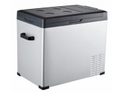 C50  Портативный холодильник 50 L серебристый для дома и авто 12/24V AC 110-240V with APP